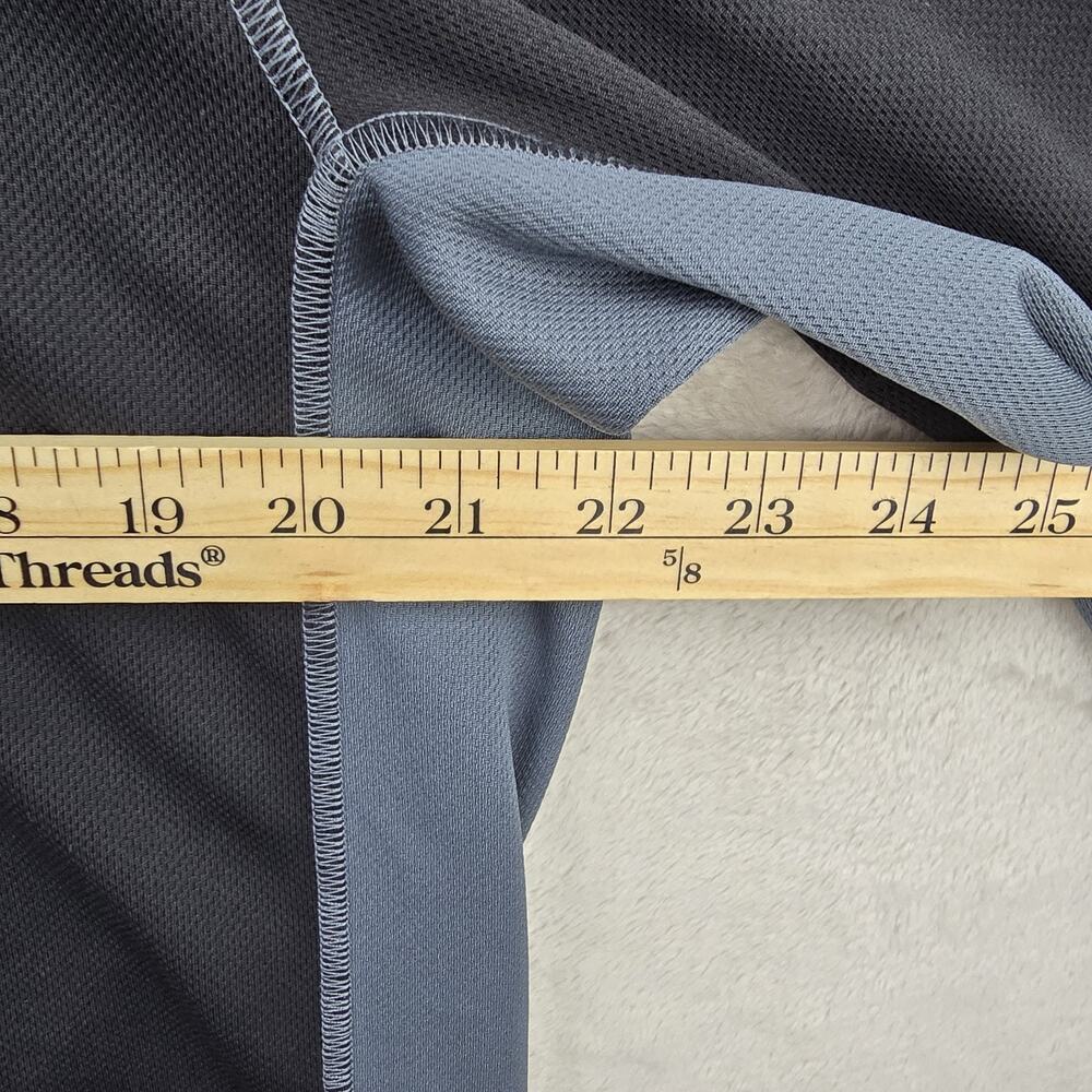 Alo Yoga Long Sleeve Shirt Mens Large Black Gray Gym Running Active - Picture 8 of 9